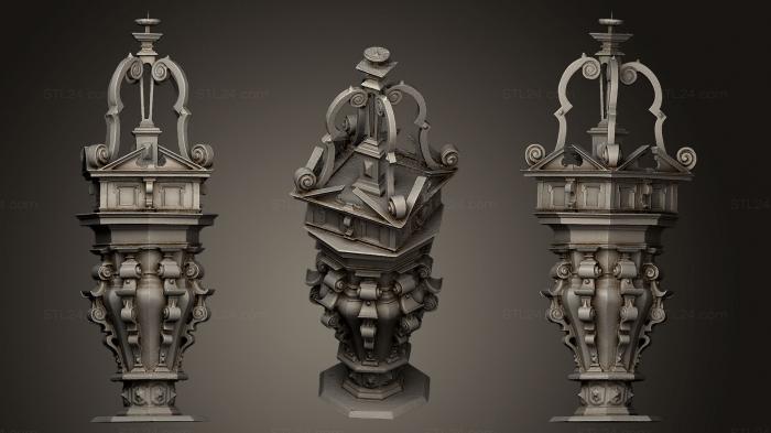 Miscellaneous figurines and statues (Krtitelnice, STKR_0611) 3D models for cnc